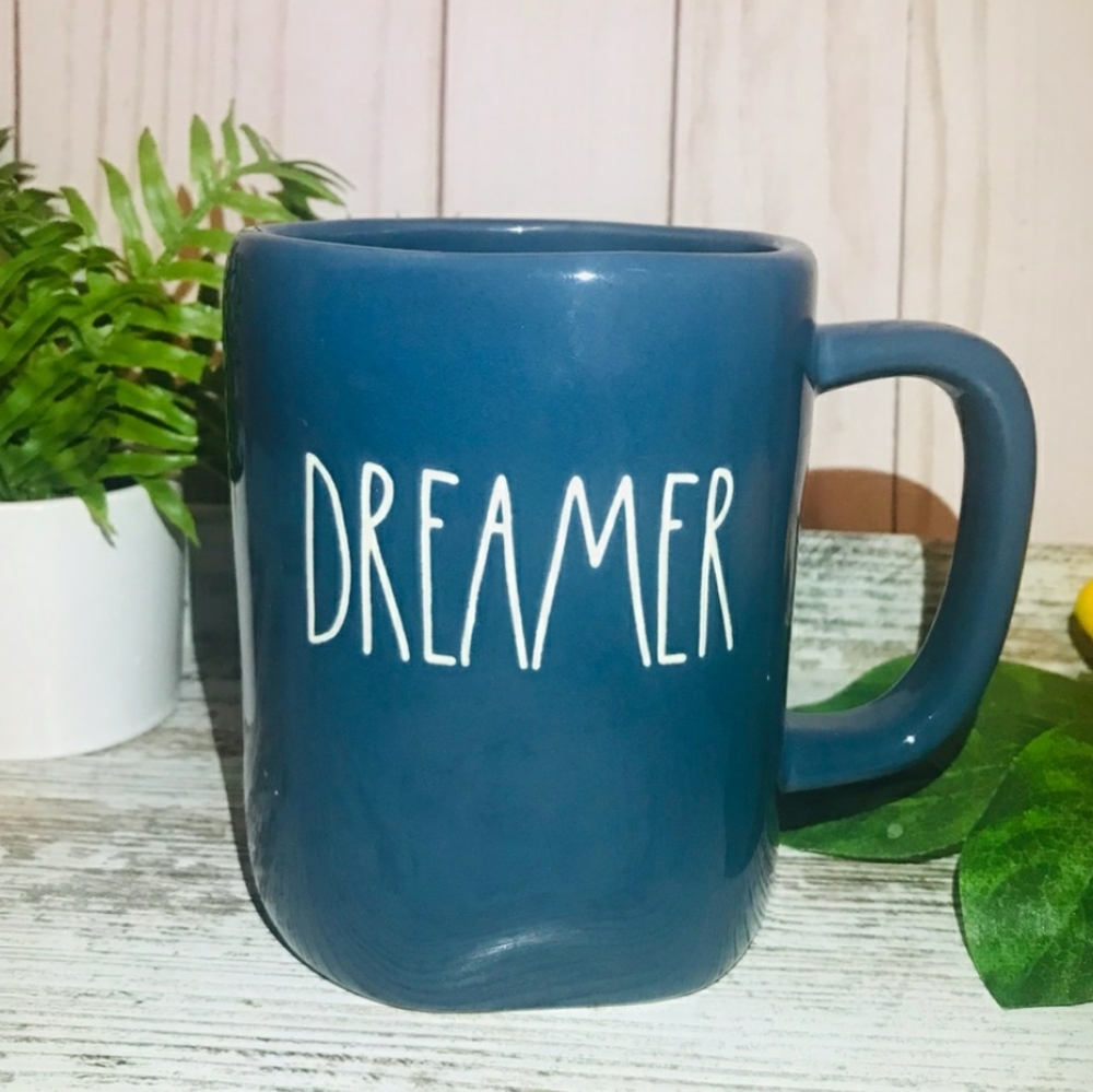 NWT Rae Dunn Blue Dreamer Coffee Mug